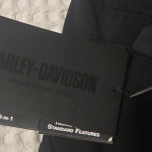 New Womens Large HD leather jacket